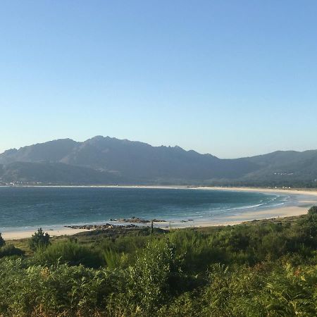 Apartamento Playa de Carnota Bagian luar foto