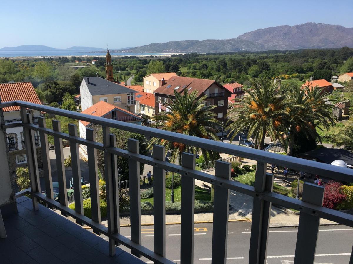 Apartamento Playa de Carnota Bagian luar foto
