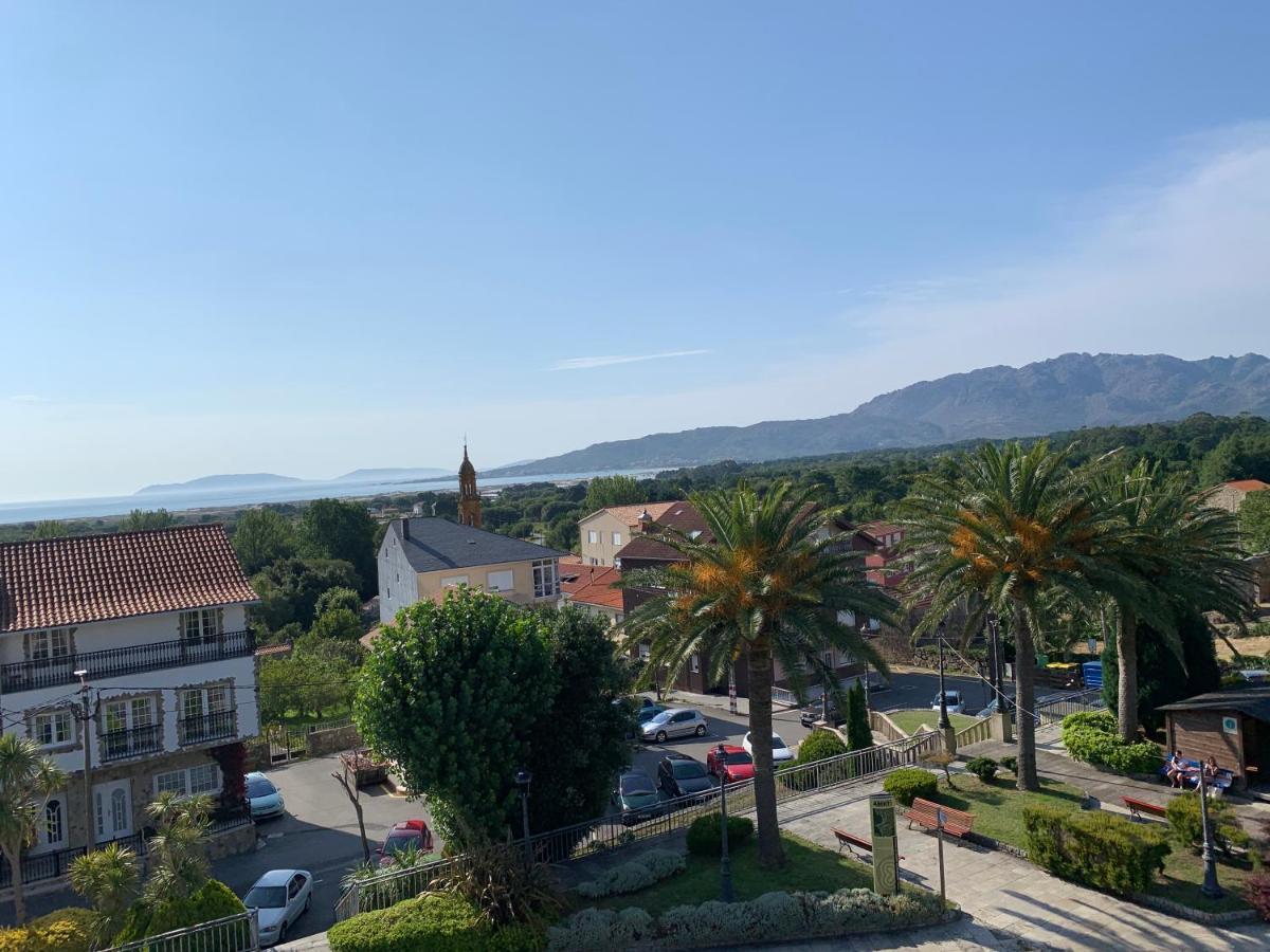 Apartamento Playa de Carnota Bagian luar foto
