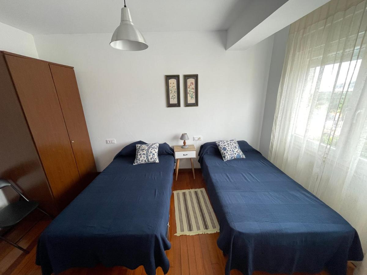 Apartamento Playa de Carnota Bagian luar foto