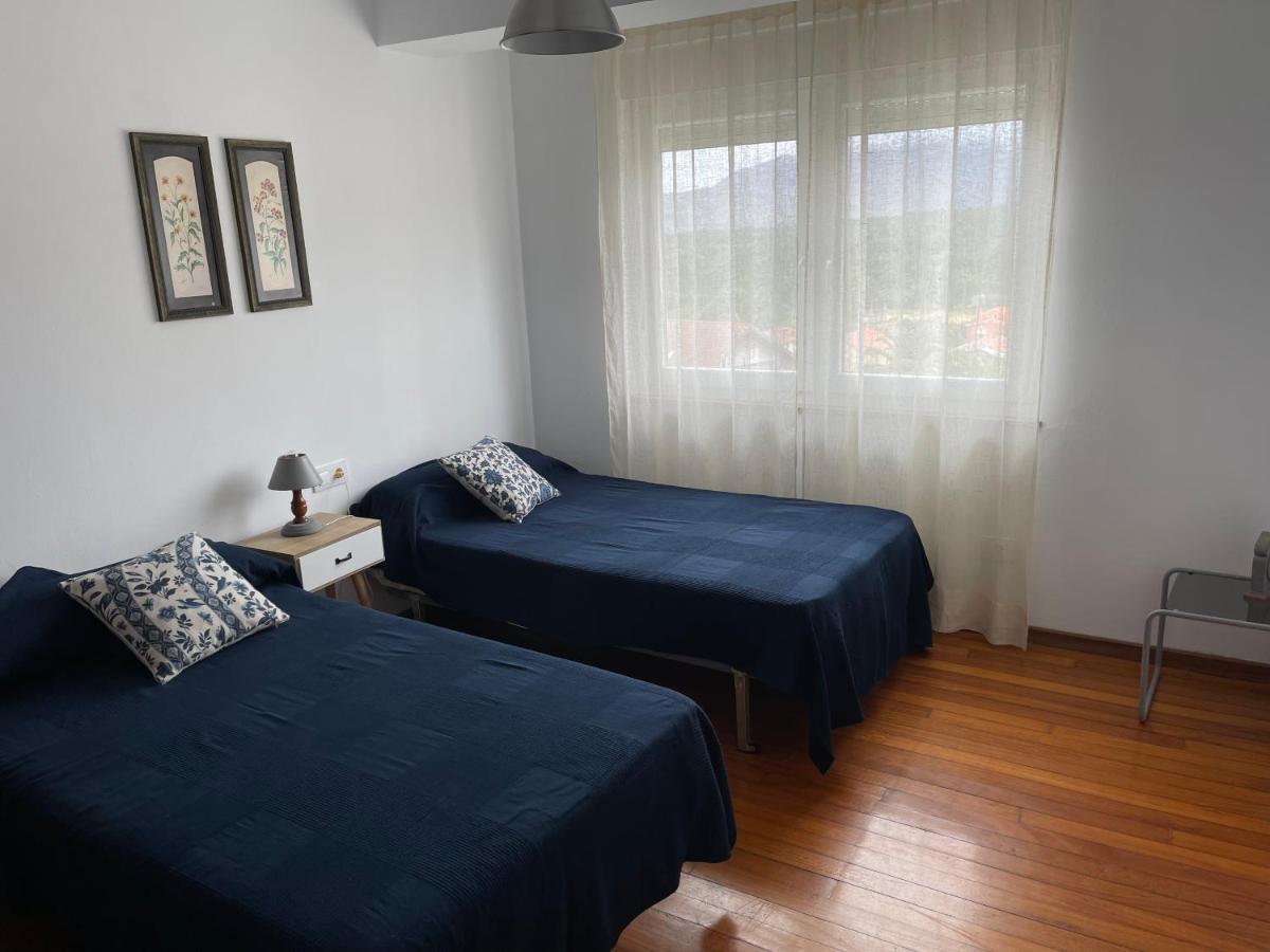 Apartamento Playa de Carnota Bagian luar foto
