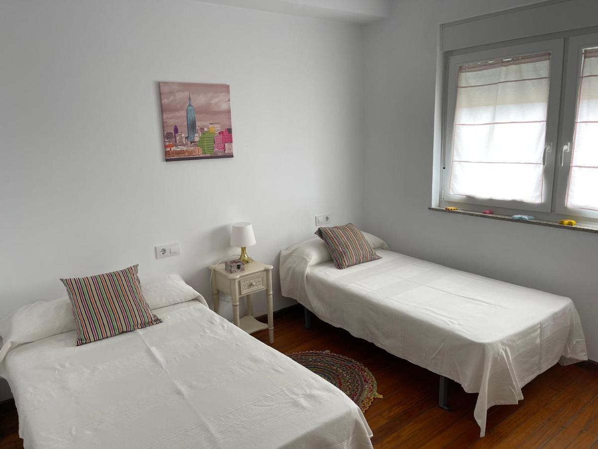 Apartamento Playa de Carnota Bagian luar foto