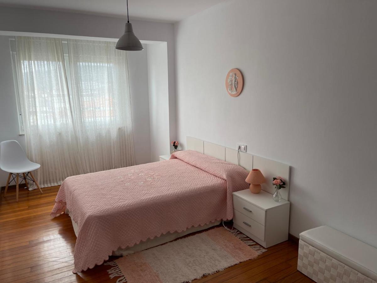Apartamento Playa de Carnota Bagian luar foto