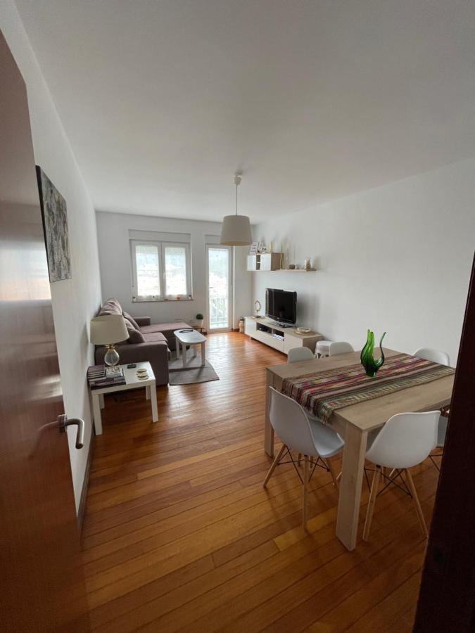 Apartamento Playa de Carnota Bagian luar foto